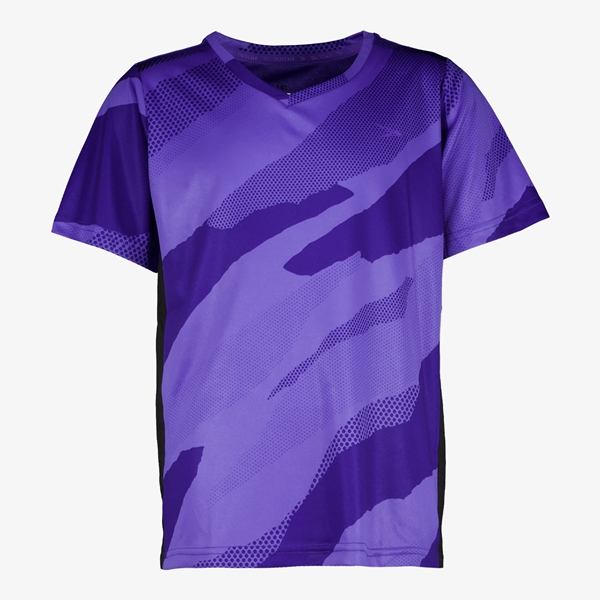 Dutchy Dry kinder voetbal T-shirt paars
