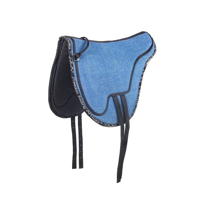 Bareback Pad F.R.A. Jeany Zwart Blauw
