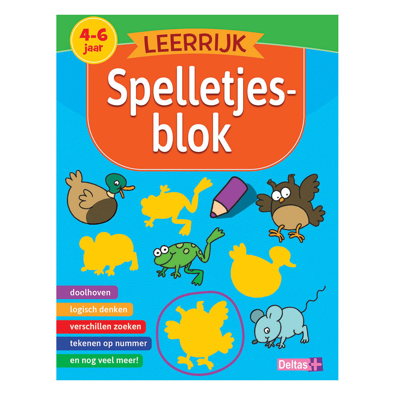 Leerrijk Spelletjesblok (4-6 j.)