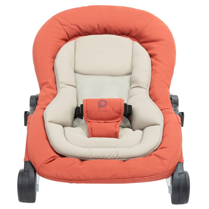 Transat avec arche de jeux Sluggy - Terracotta - Ecru