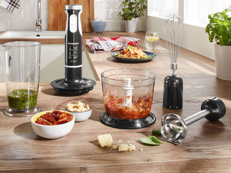 Staafmixerset, 600 W, 5 snelheden