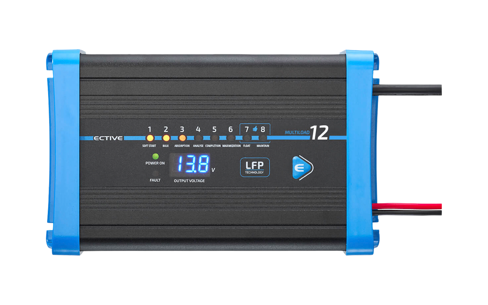ECTIVE Multiload 5 LPF 8 Stufen Lithium Batterieladegerät 5 Ampere 12 Volt