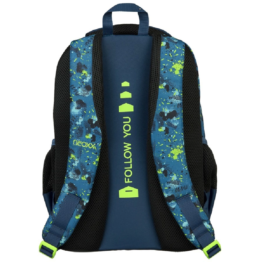 neoxx Fly Schulrucksack Petrol Extreme
