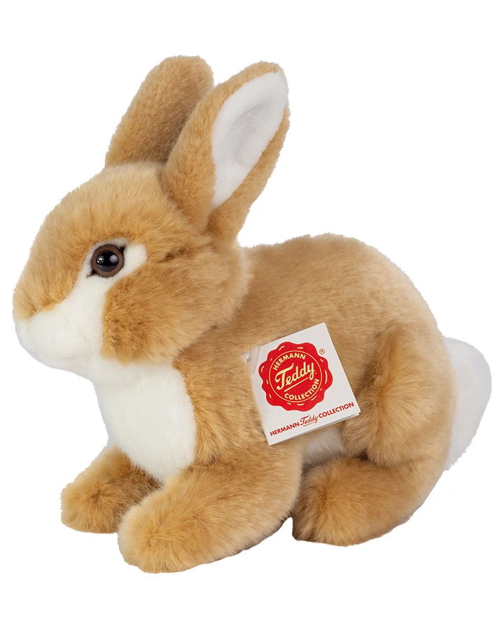 Kuscheltier HASE SITZEND (20cm) in beige