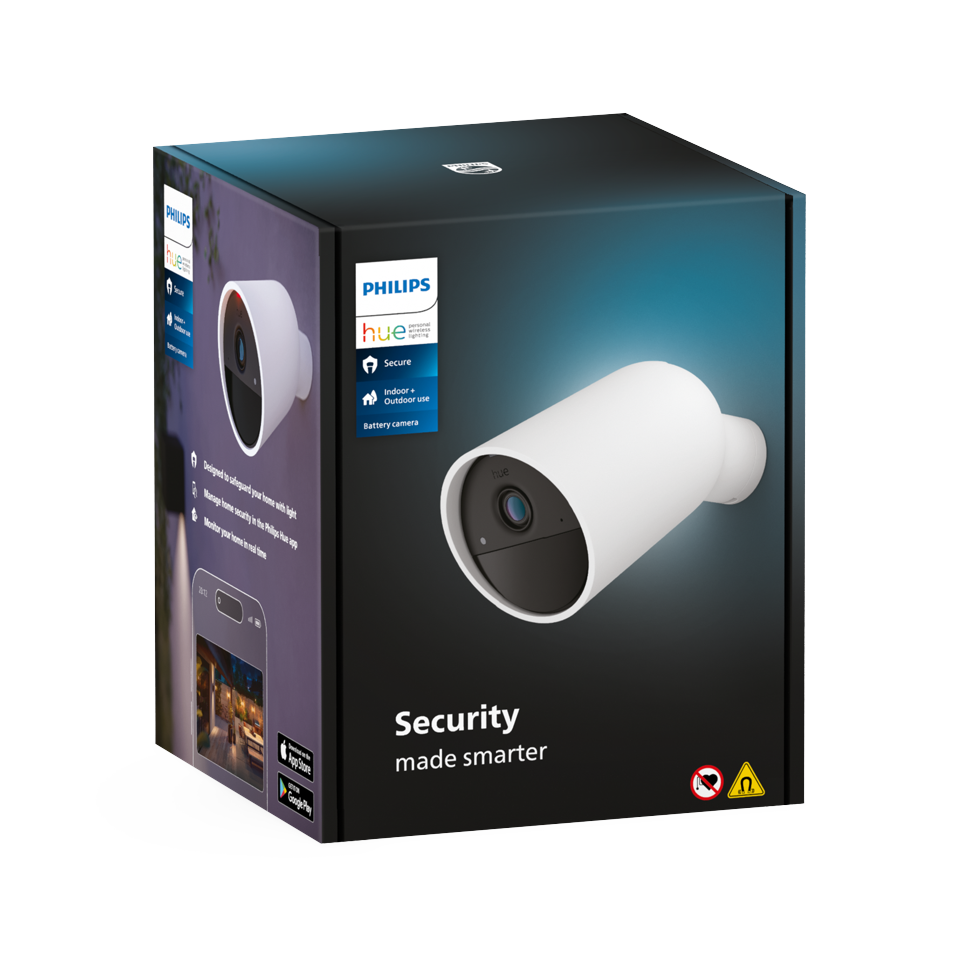 Philips Hue - Secure Cam Battery - EU 1pk - White