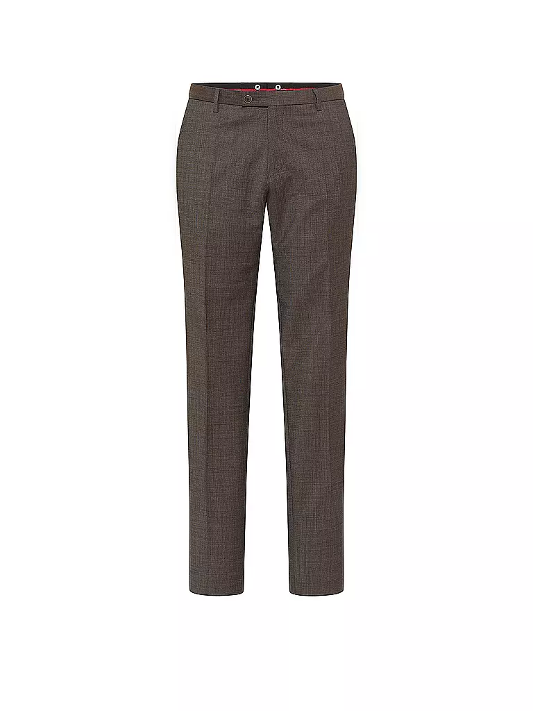 CG - CLUB OF GENTS Anzughose Slim Fit PASCAL braun