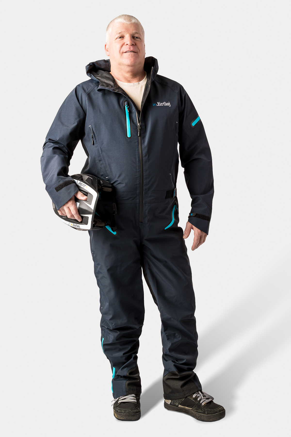 Dirtlej Dirtsuit Core Edition Loose Fit heldragt med lange ben mørkeblå