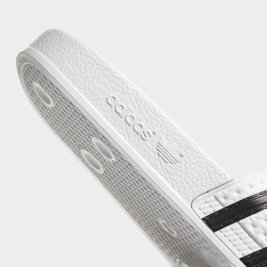 adidas Originals Claquettes adilette - Blanc/Noir