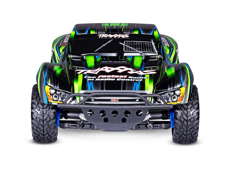 Traxxas Short Course Truck Slash 4x4 BL-2s Grün, ARTR, 1:10 Robuster 4WD Brushless SCT