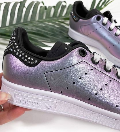adidas Originals Schuhe - Stan Smith W - Lila Metallic m. Stein