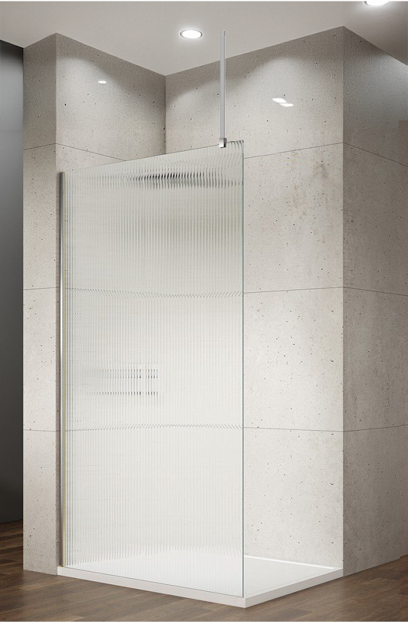 Saniclear Redro stabilisatiestang 120cm voor plafondbevestiging RVS