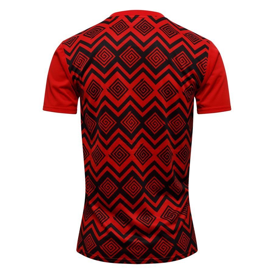 Égypte T-shirt d'Entraînement Avant-Match Africa Cup of Nations 2025 - Rouge/Noir