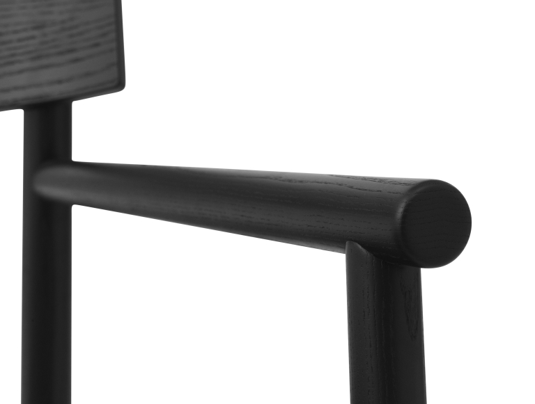Normann Copenhagen Timb fauteuil bruin