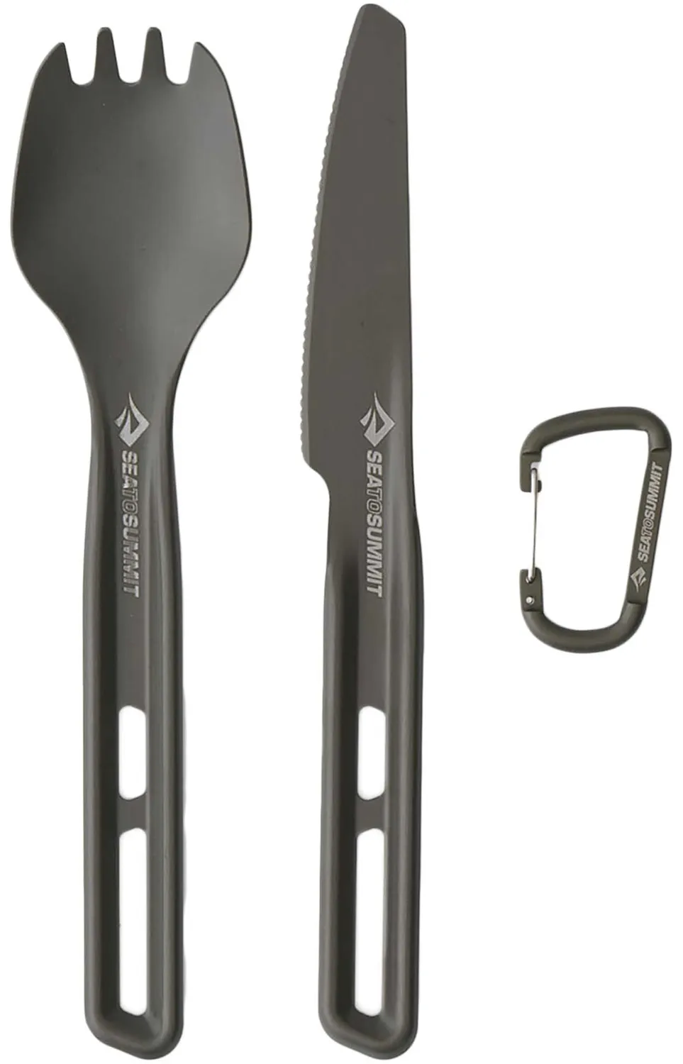 Sea To Summit Frontier Ul Cutlery Set 2pc Spork And Knife Aluminium
