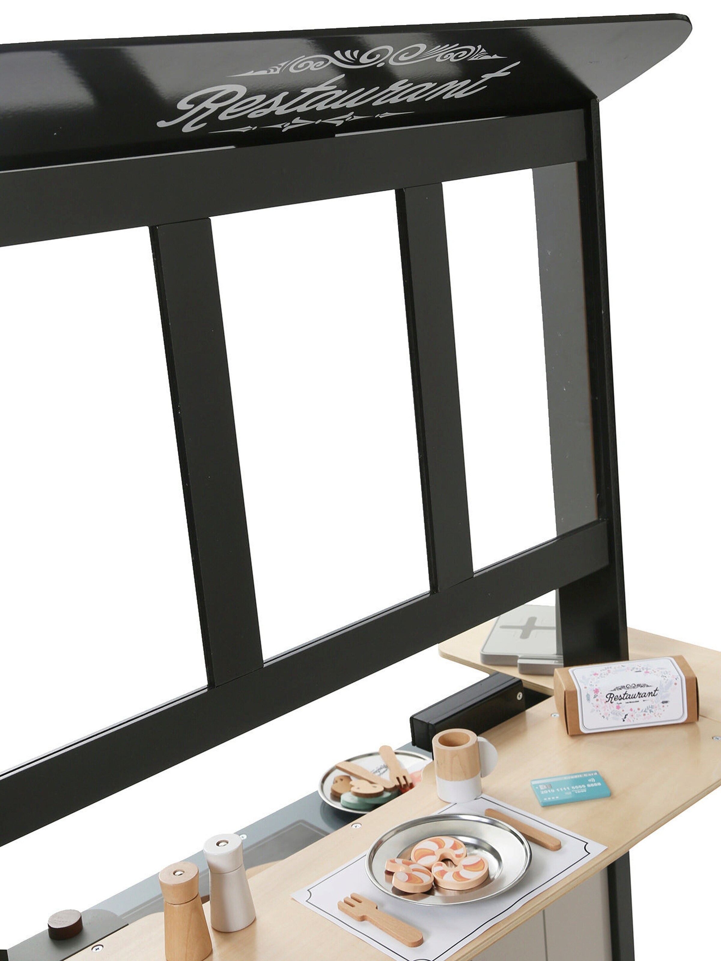Vertbaudet Spiel-Restaurant aus Holz FSC® mehrfarbig