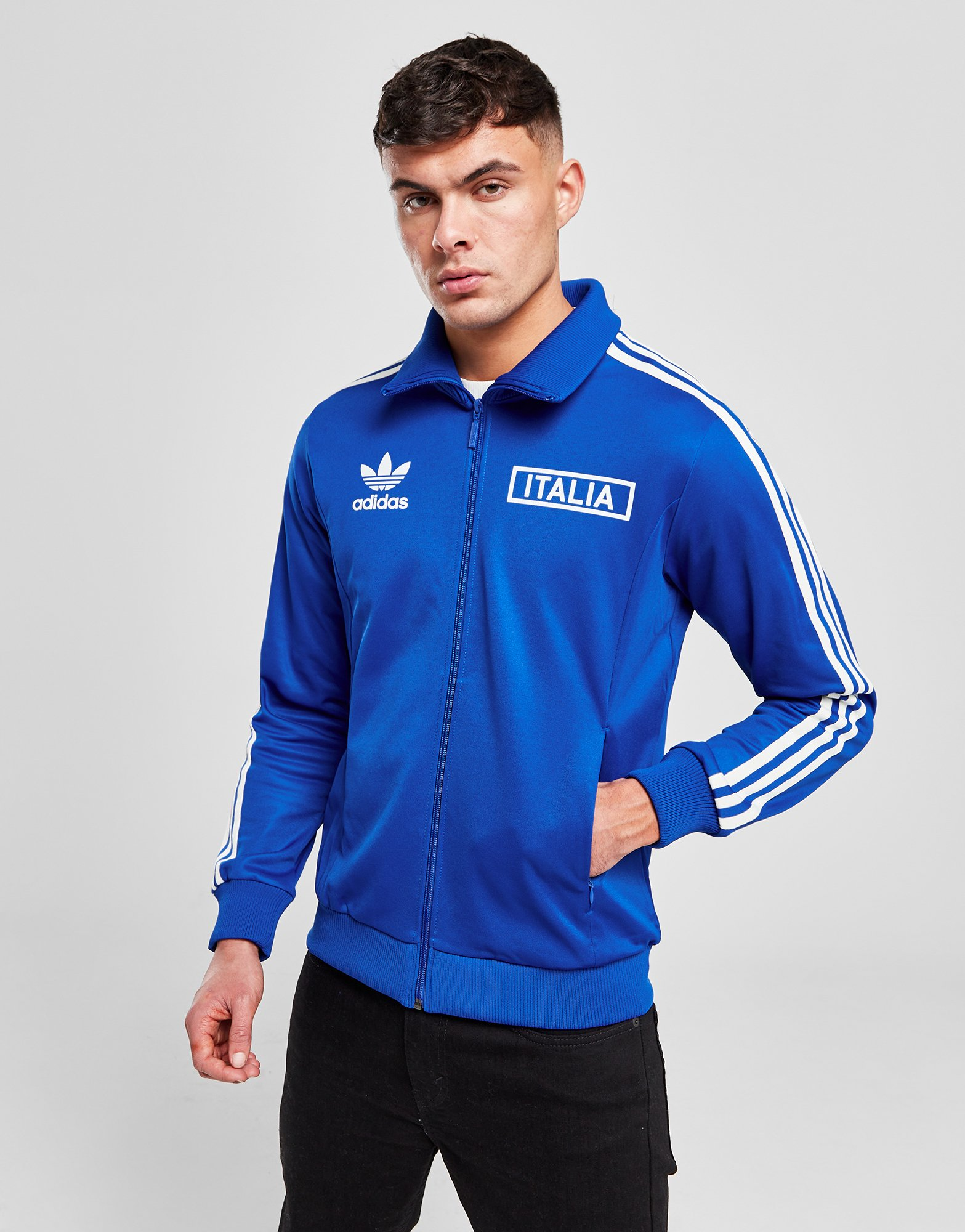 adidas Veste de survêtement Italie Beckenbauer