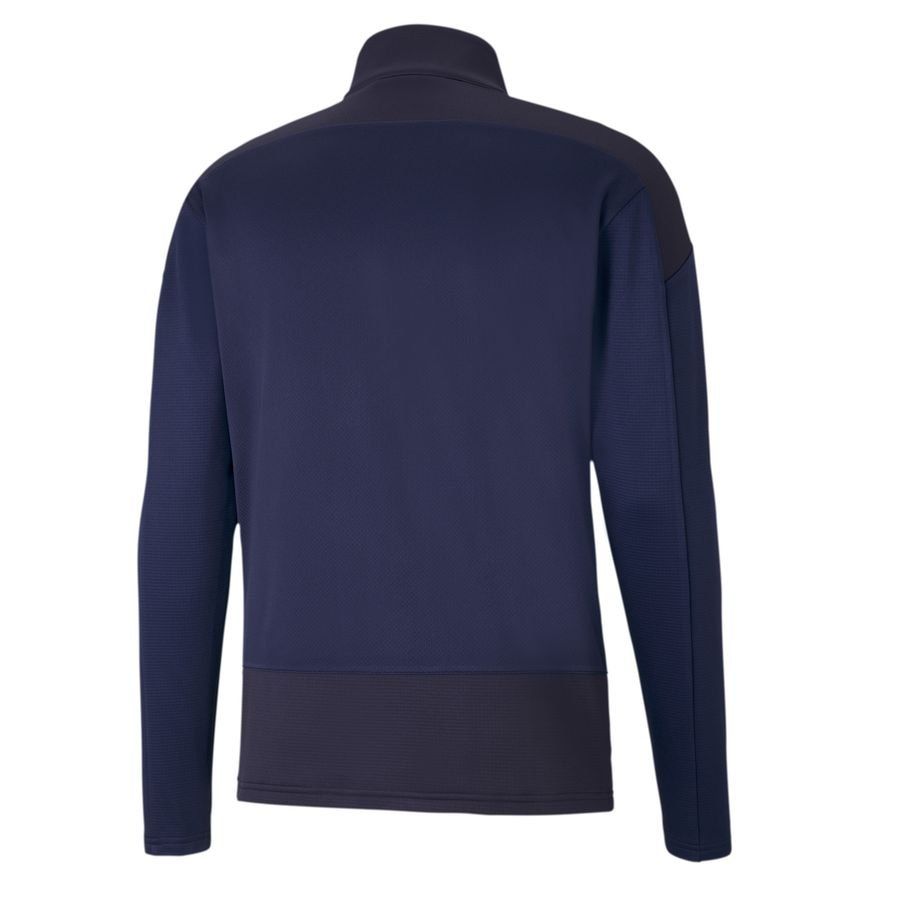 PUMA Maillot d'Entraînement teamGOAL 23 Fermeture Éclair 1/4 - Bleu Marine