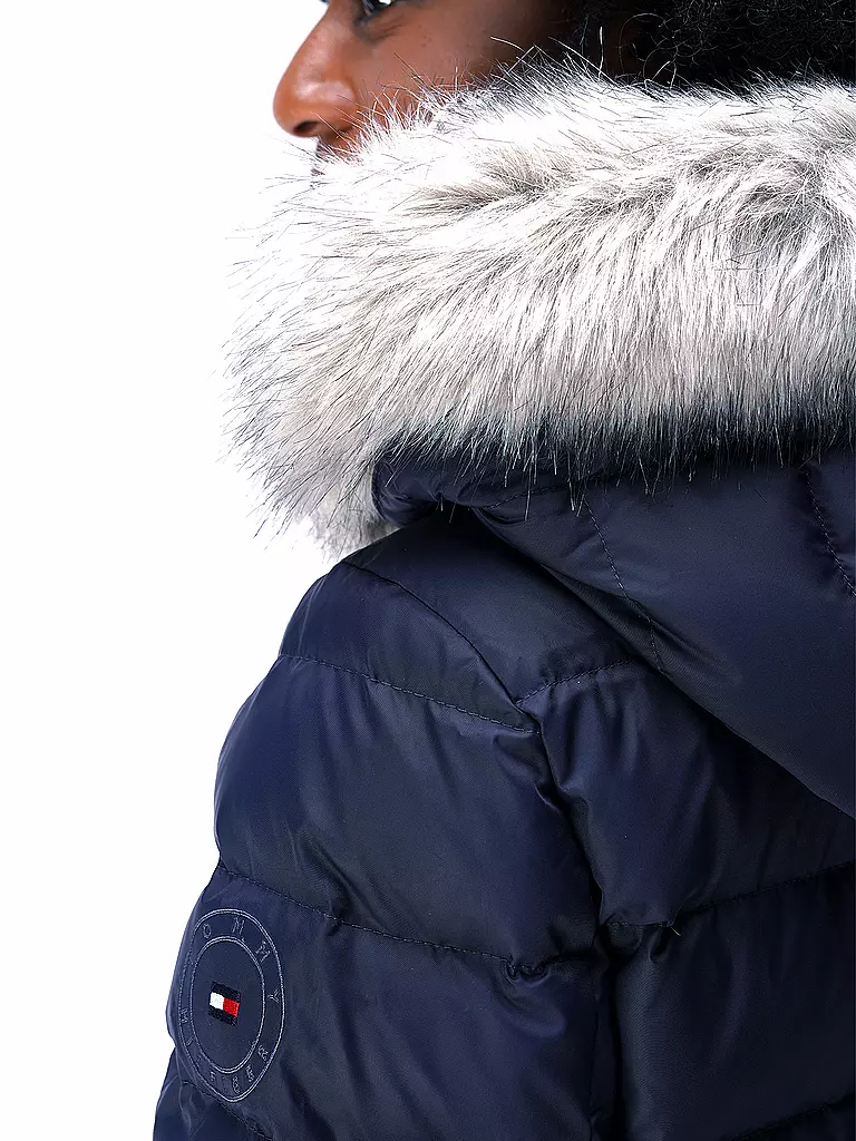 TOMMY HILFIGER Steppmantel dunkelblau
