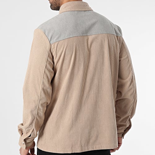 Chemise Camel Blanc Gris