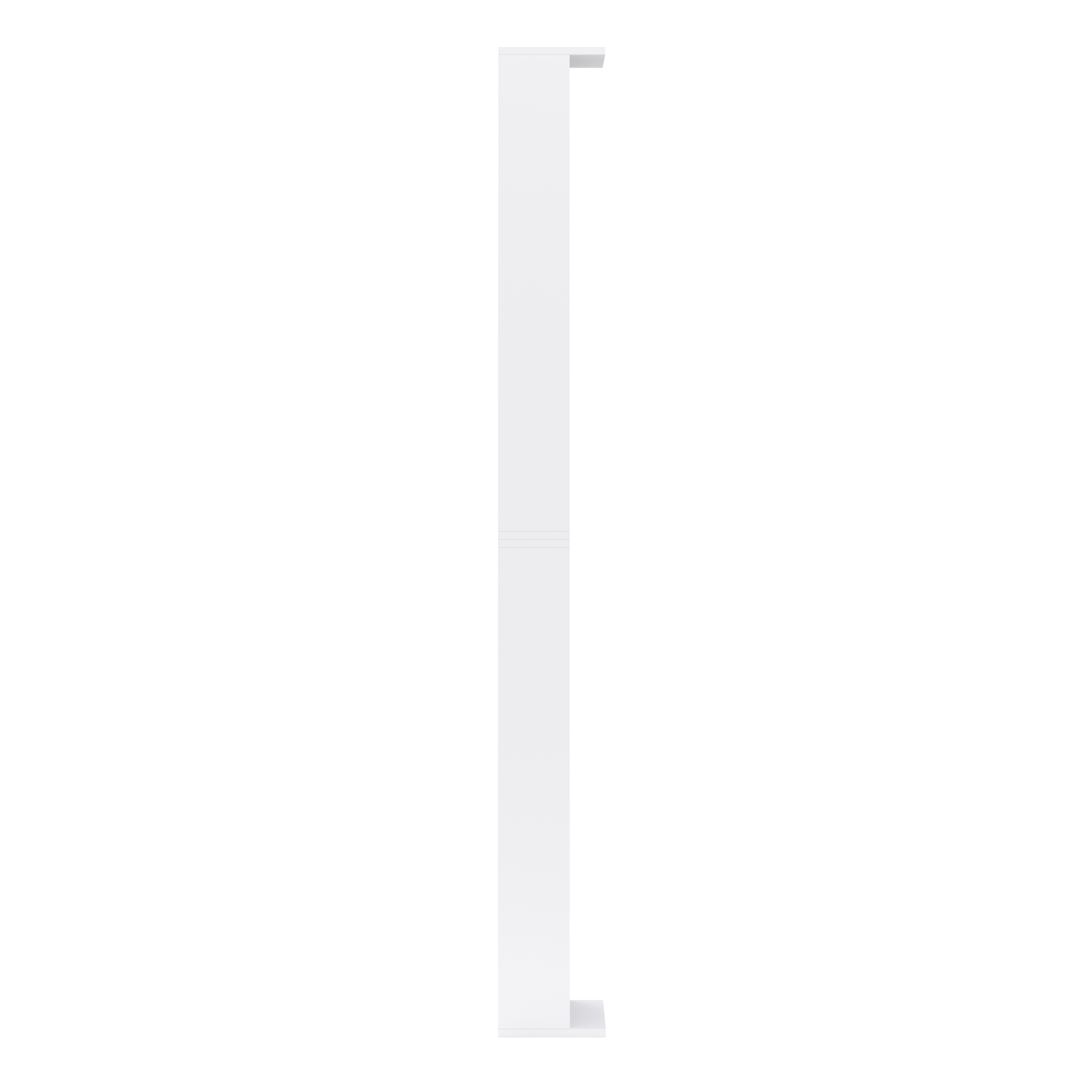 Bücherregal LIBERTY 21 x 184 cm weiss