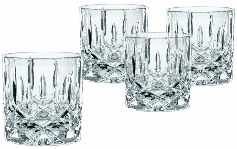 Whiskygläser Noblesse S.O.F, 4 StückKristall-Whiskygläser im Diamantmuster