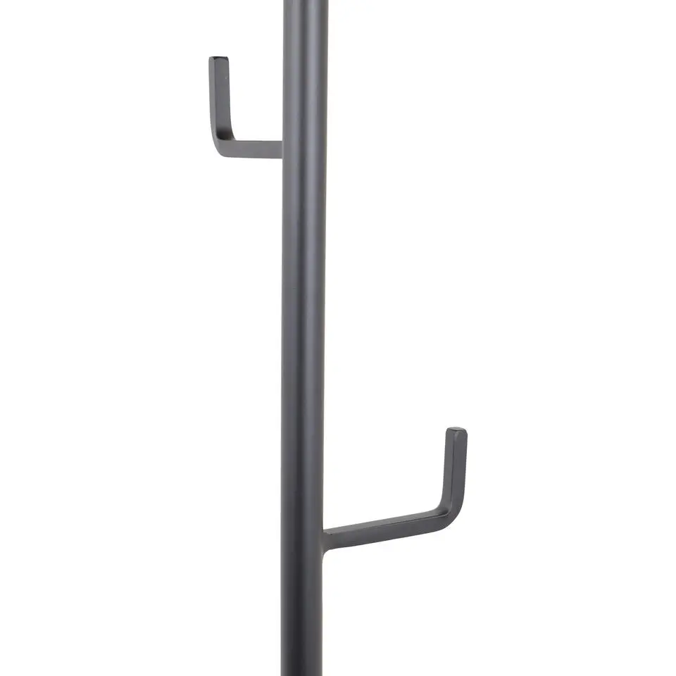 LOFT42 Jake staande kapstok - Zwart - Metaal - 176x29x29