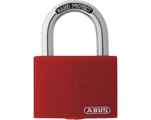 Abus T65AL/40 rood hangslot, Lock-Tag 40 mm