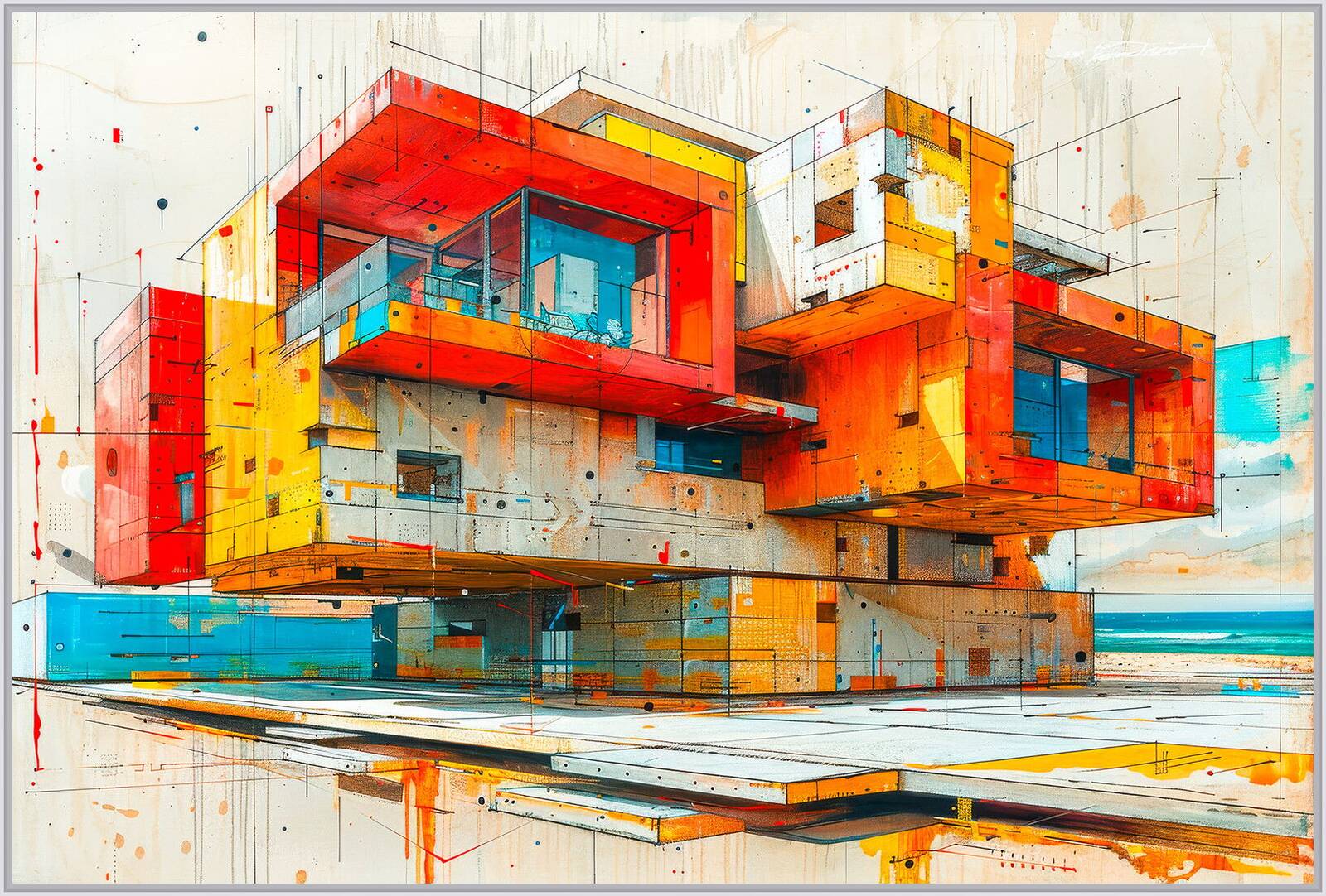 Urban Fire 2 by Andrej Barov - Limited Edition. Edition of: 150. Signed.