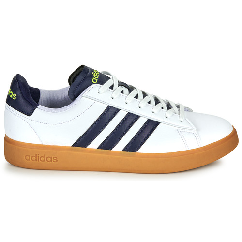 Adidas Sportswear - GRAND COURT 2.0 - Blanc / Bleu / Gum