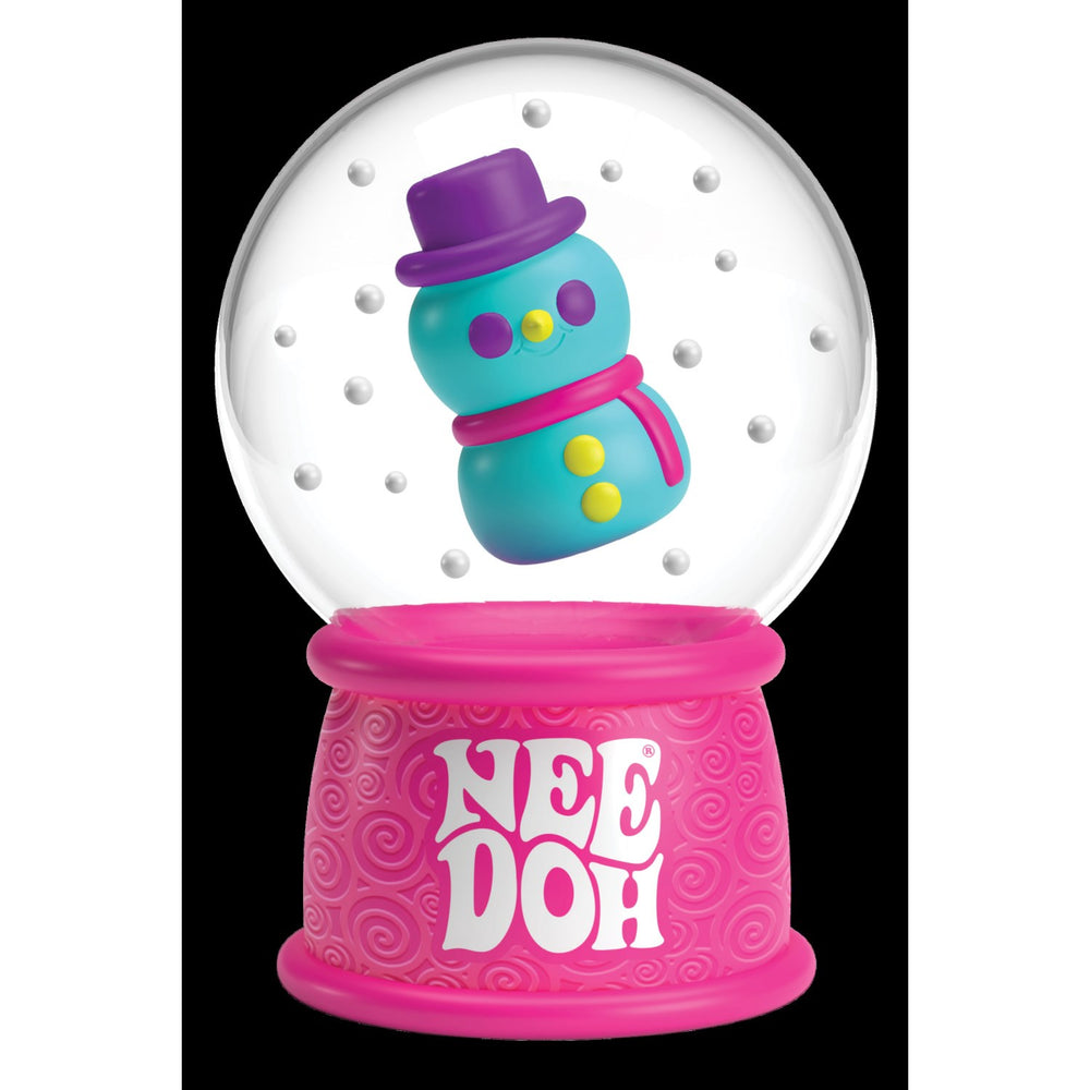 Køb NeeDoh Squish N Flow Snow Globe 3 Asst. CDU