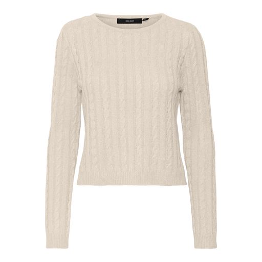 Vero Moda Veo Striktrøje, Birch, XS
