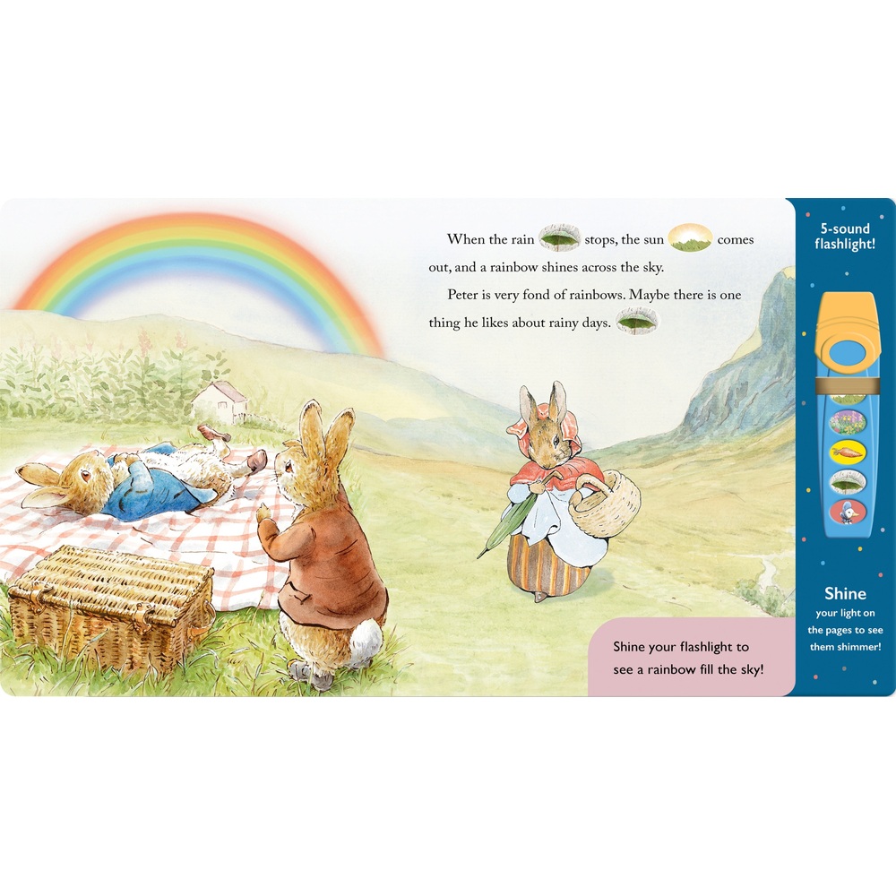 Peter Hase – Lass es leuchten! Taschenlampen- und Soundbuch