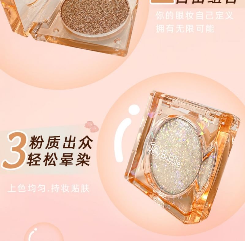 Jelly Bubble - Glitteroogschaduw - 3 kleuren