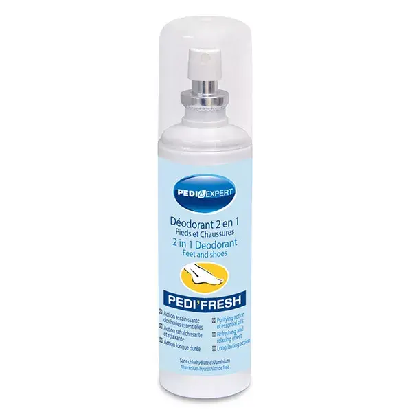 NutriExpert Pedi'Fresh Déodorant 2 en 1 Pieds et Chaussures 100ml