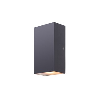 GLOBO LED Außenwandleuchte EVALIA grau