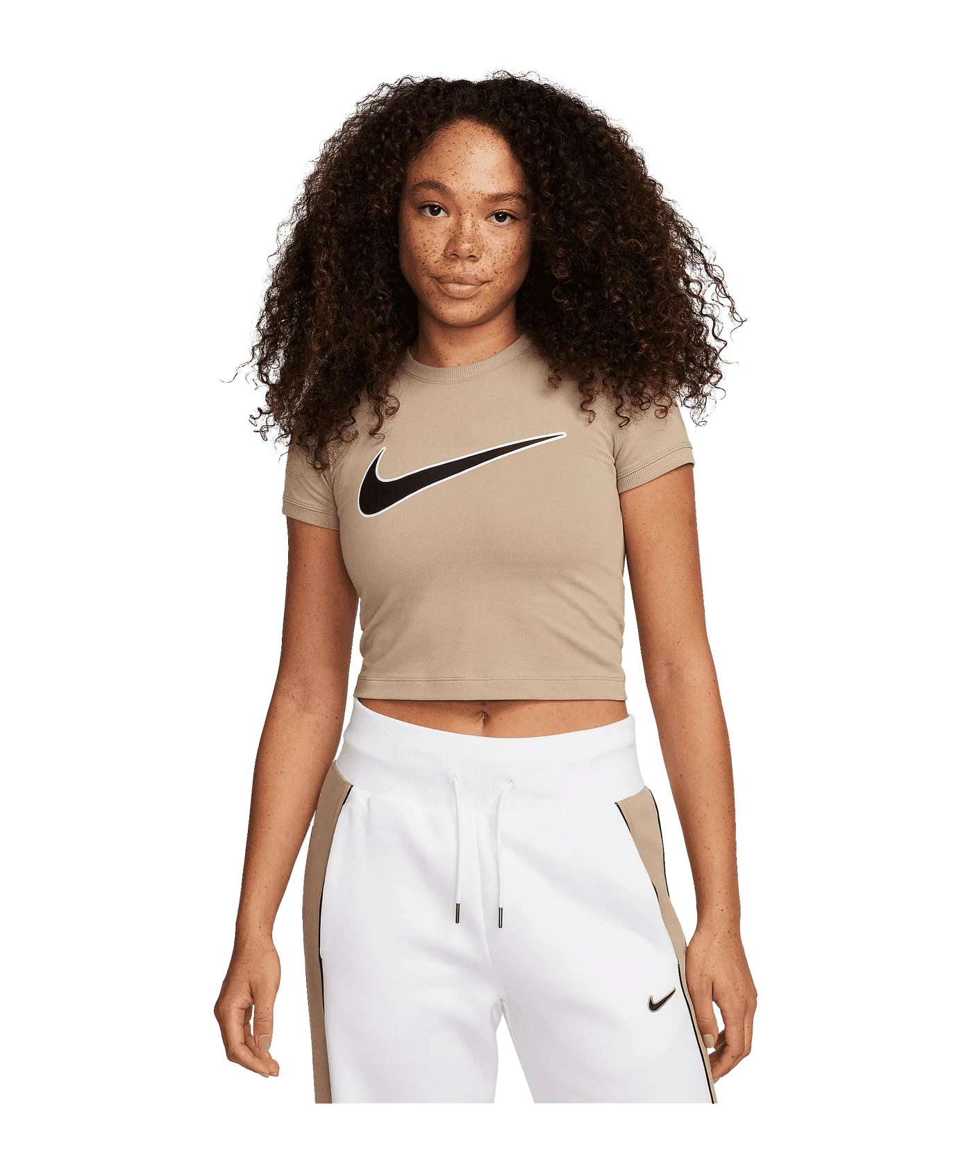 Nike Cropped T-Shirt Grün F247