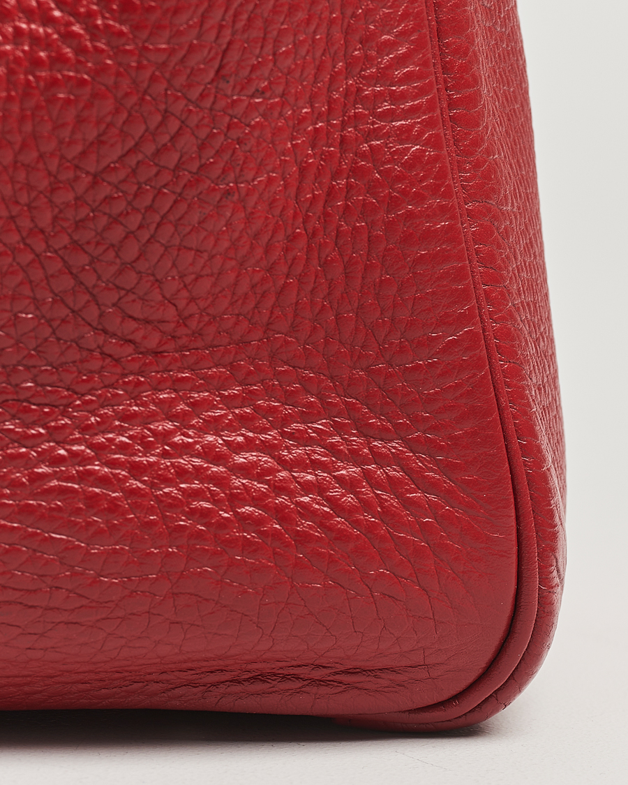 Hermès Pre-Owned Lindy 30 Bag Taurillon Clemence Leather Red