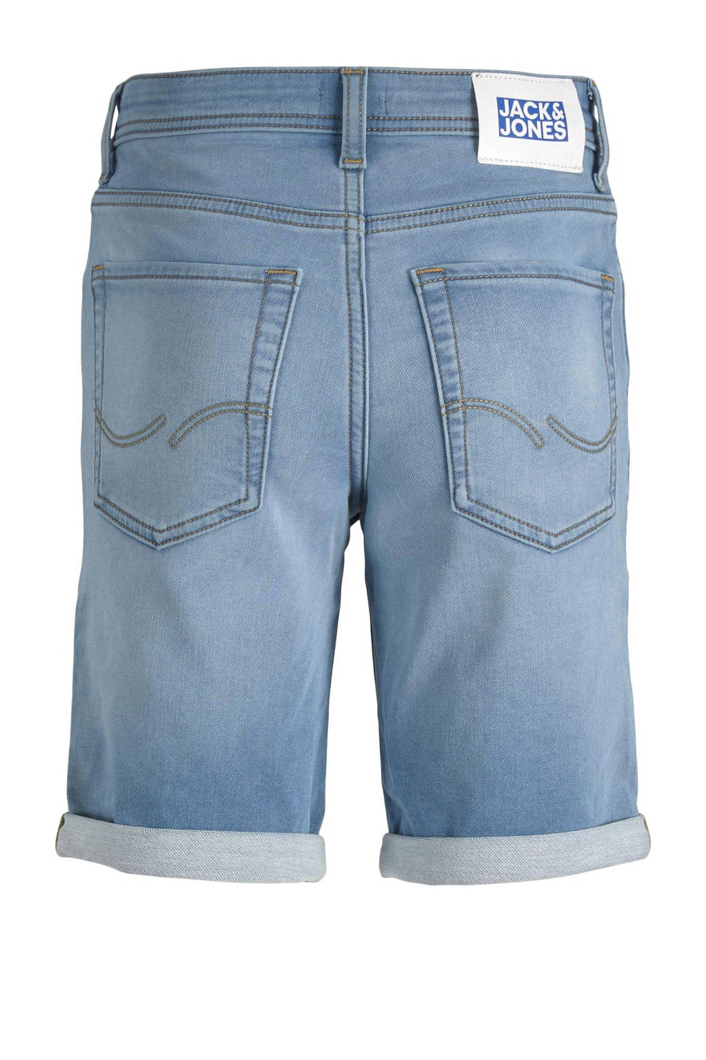 JACK & JONES denim short JJIRICK blue denim