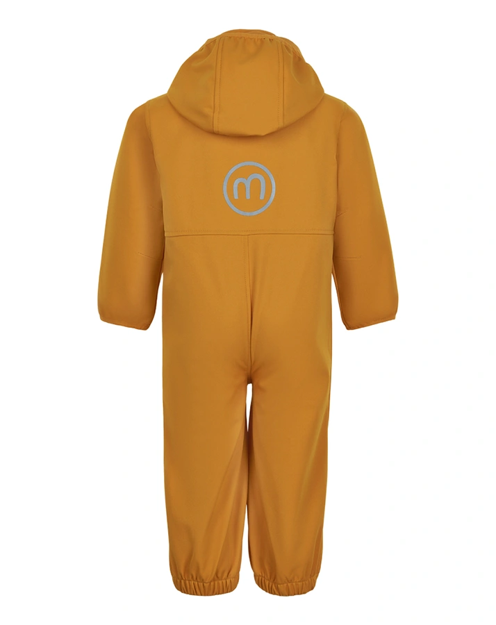Softshell-Overall SOLID 20 mit Kapuze in gelb