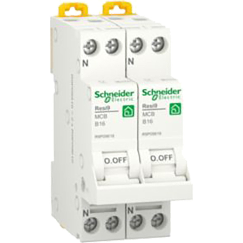 Schneider Electric fornuisgroep Resi9 2P+2N B16