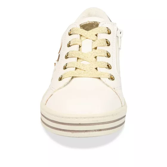 Baskets BLANC LOVELY SKULL