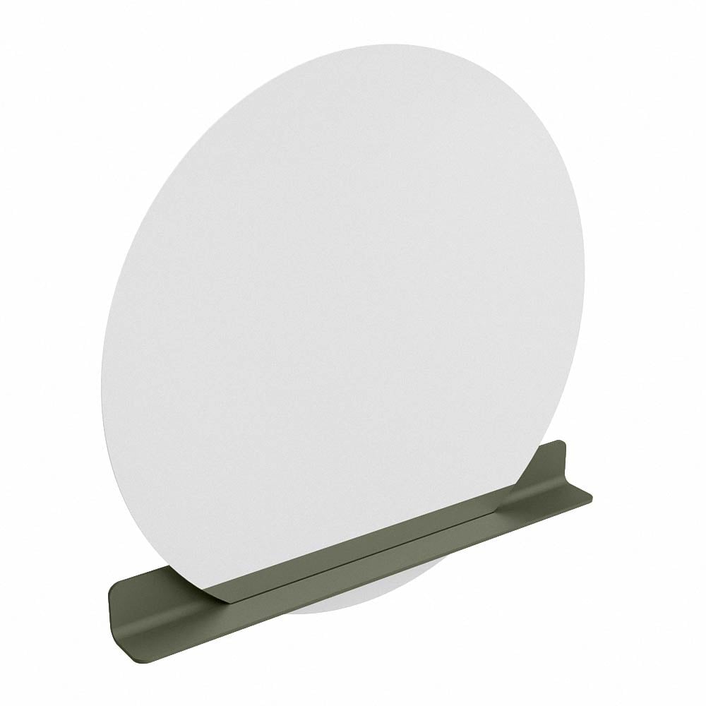 Mondiaz Spot spiegel rond Ø120cm met planchet army