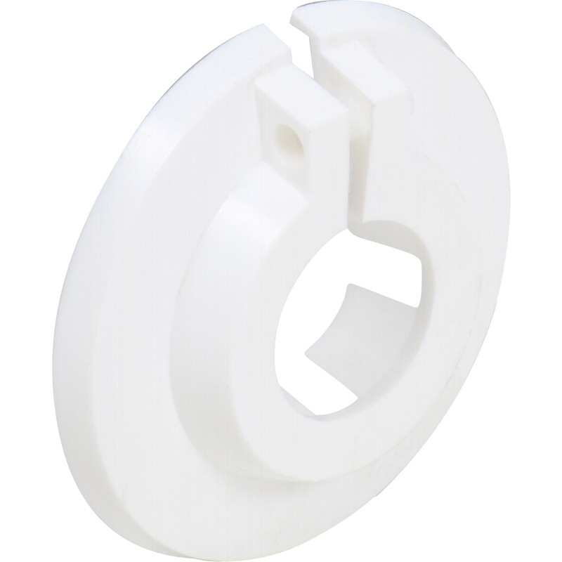 Rozet wit 20mm