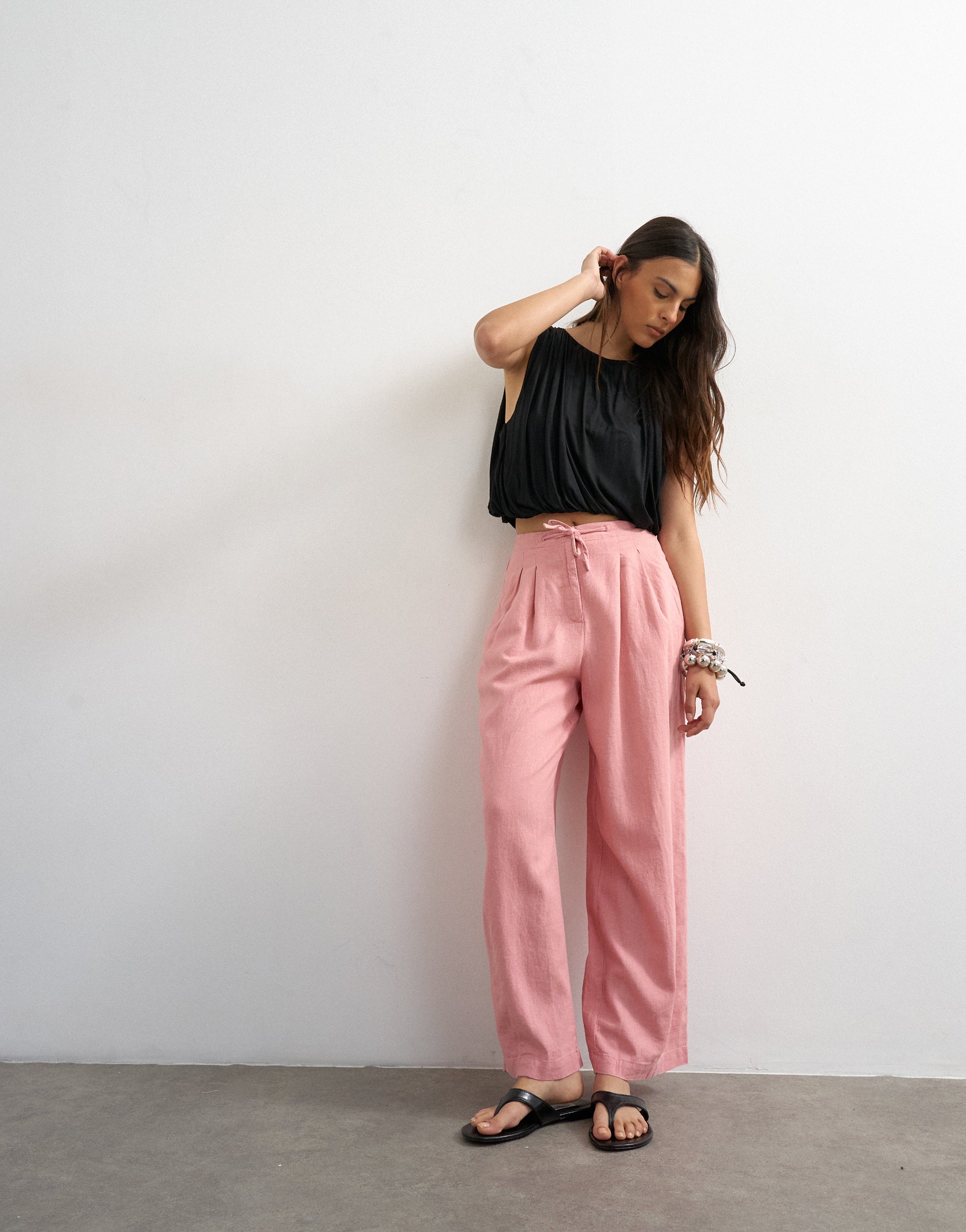 TSBEATE High rise Broek