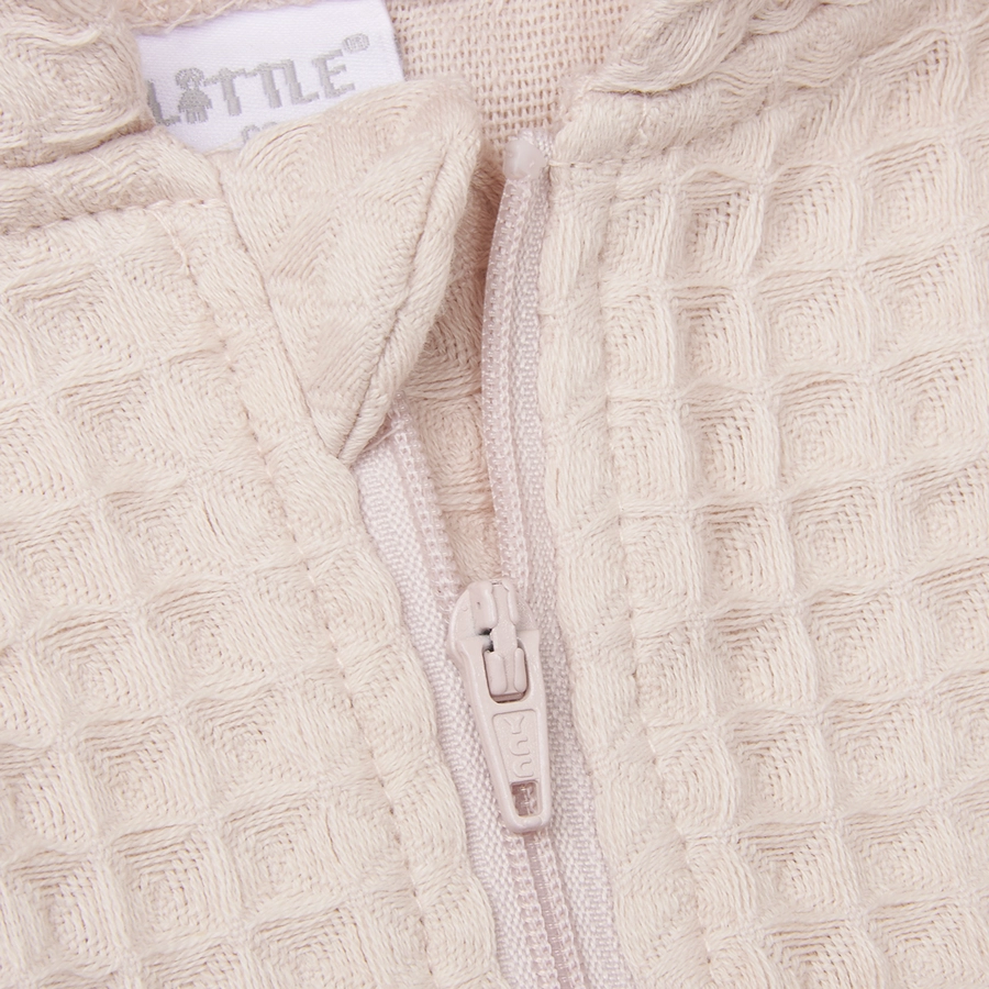 LITTLE Overall Waffle rose