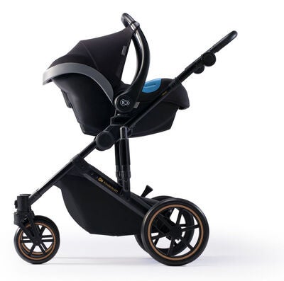 Kinderkraft PRIME 2 3-in-1 Duovogn Travelsystem inkl. Mink Pro, Venezian Black