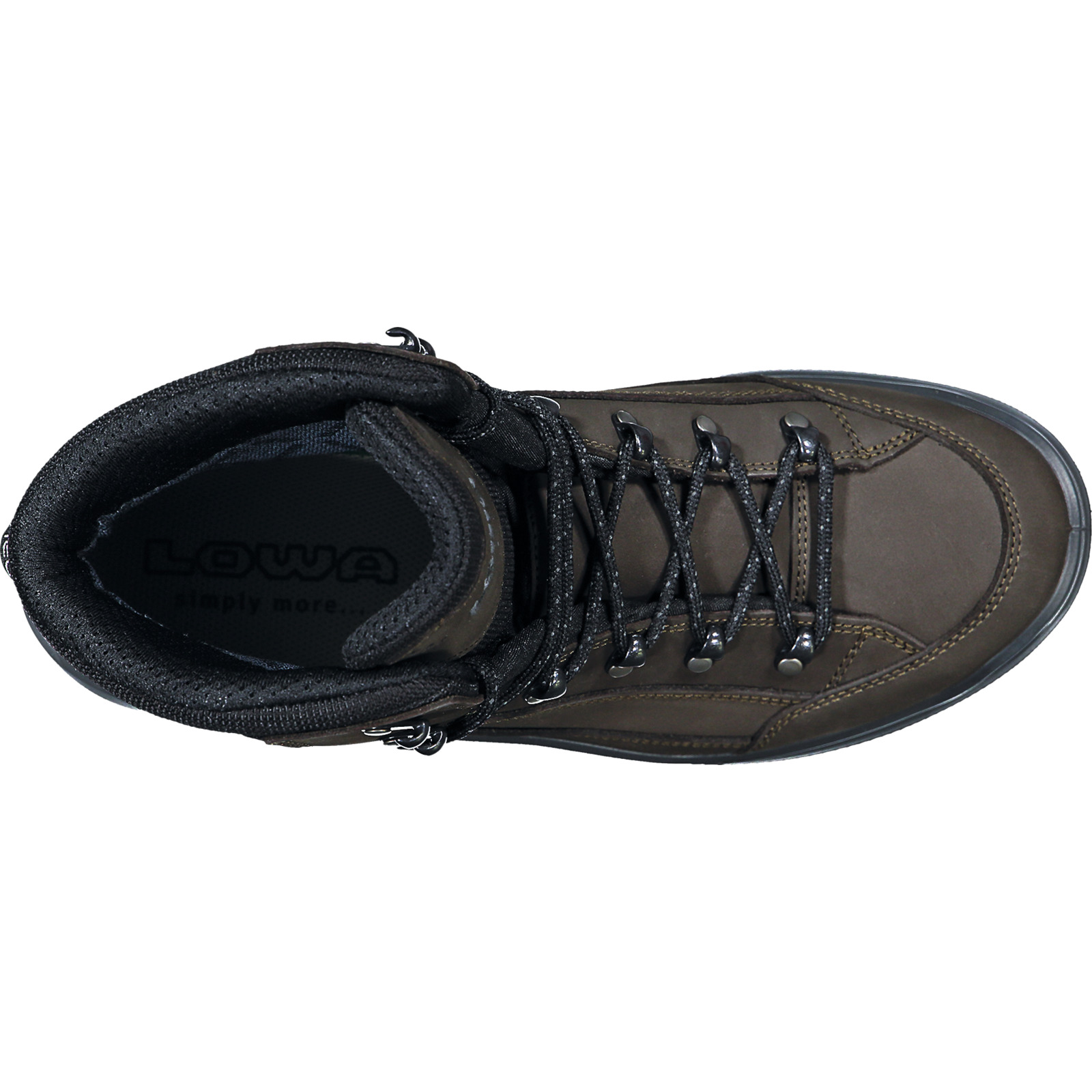 Lowa Herren-Wanderschuh Renegade GTX Mid dunkelbraun, 44