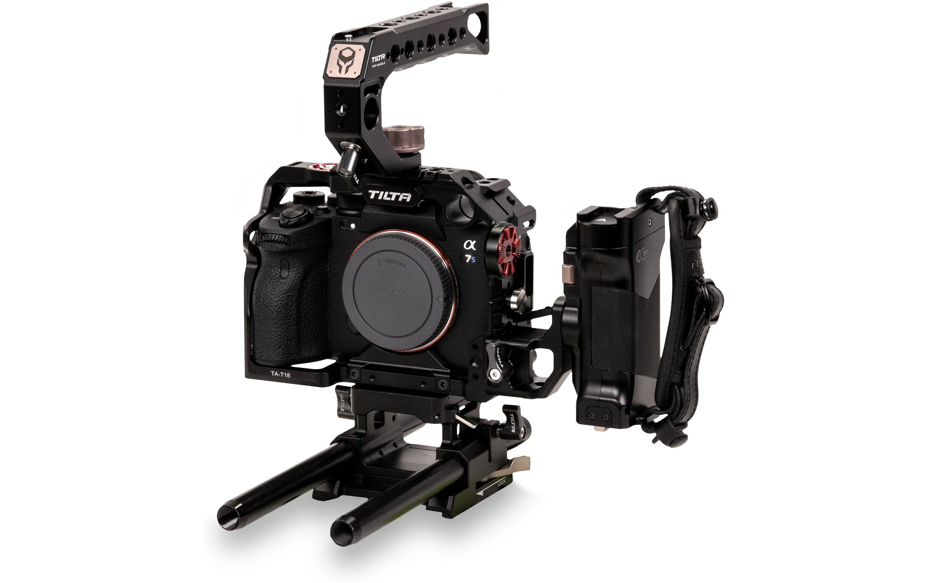 Cage Pro Kit für Sony Alpha 7S III Schwarz<br>Erweiterter Schutz für Ihre Kamera