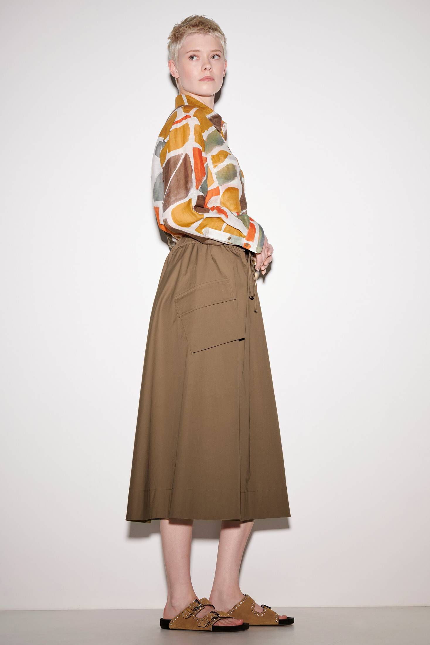 Luisa Cerano| Damen Rock im Cargo-Stil