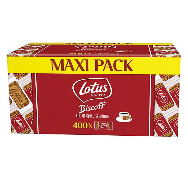 Biscuits Spéculoos Original Lotus, boîte de 400 pièces